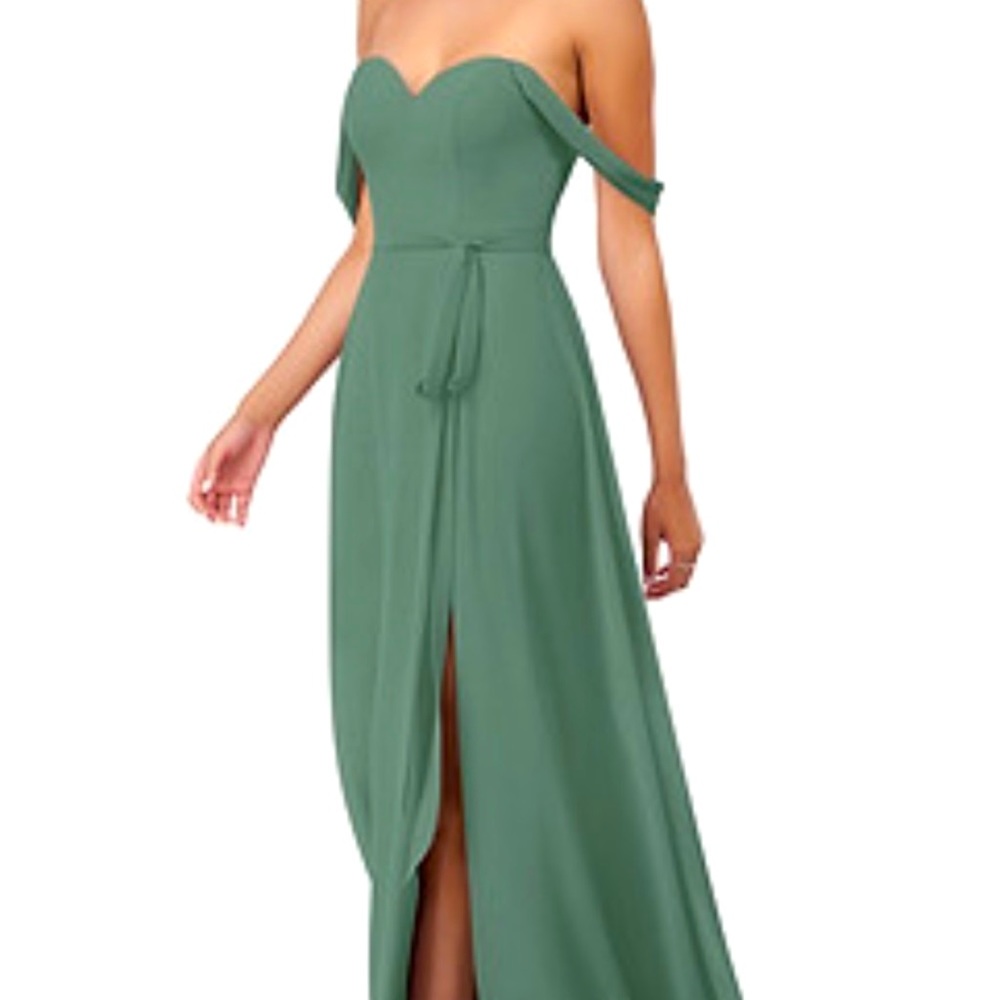 NWT sage green bridesmaid dress